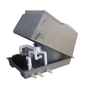 POOL PUMP AND FILTER COMBI BOX 0.75KW/3BAG (WITH ELECTRICAL DB) GREY